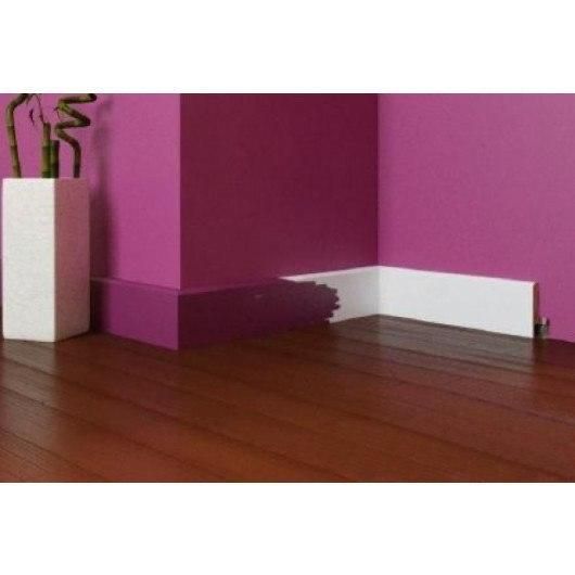Плінтус МДФ білий Arbiton PAINT IT GP0801 під фарбування (80x15x2420)