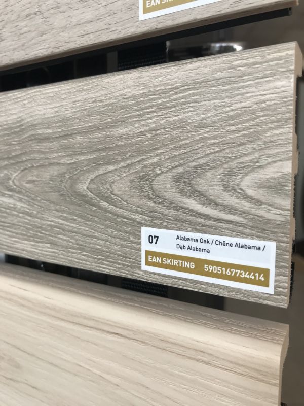 Плінтус підлоговий Arbiton INTEGRA 07 Алабама (80x21x2400)