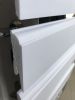 Плінтус підлоговий білий Arbiton DORA Арбитон ДОРА під фарбування D0820 (80x15x2400)