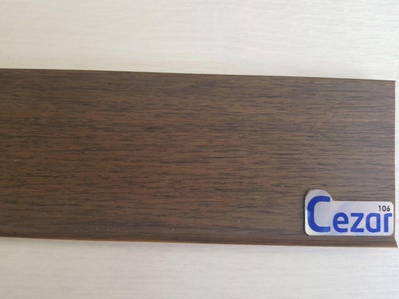 Плінтус підлоговий Цезар Cezar Hi-line Prestige Хікорі матовий 106