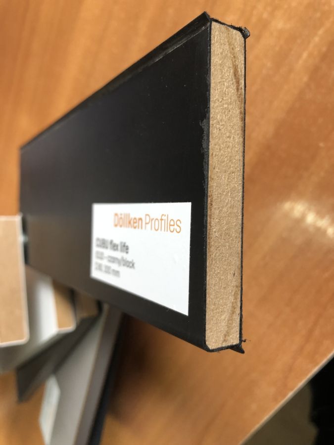 Плінтус Кубу Флекс Dollken Cubu Flex 0110 Чорний