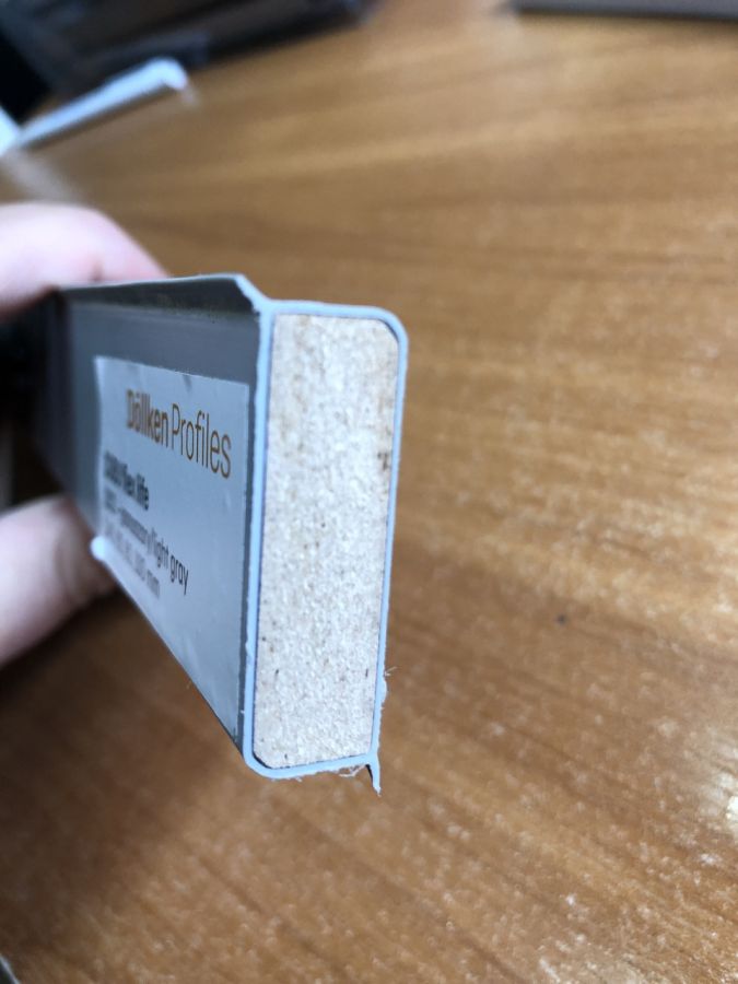 Плінтус Кубу Флекс Dollken Cubu Flex 1202 Світло сірий