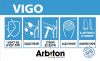 Плінтус підлоговий темно-сірий Arbiton VIGO 80 Арбитон ВІГО 03 (15х80х2200)